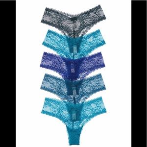 New Cosabella Trenta Thongs 5 pack